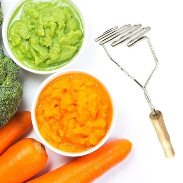 CuisineDirect 521417 Presse purée manuel, presse légumes, presse purée professionnel, écrase légumes – Image 6